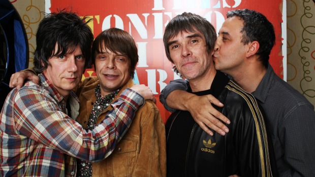 Os integrantes do Stone Roses