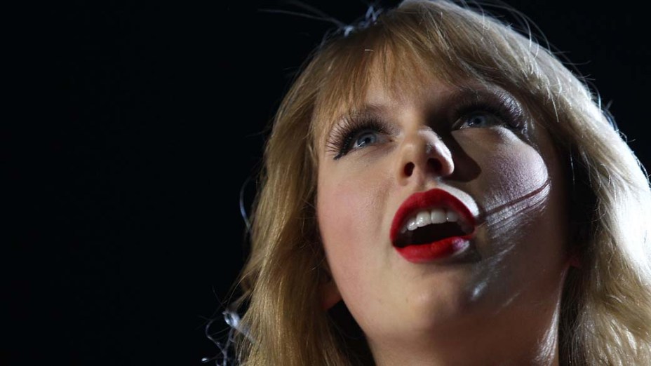Taylor Swift durante show na Austrália, em 2012
