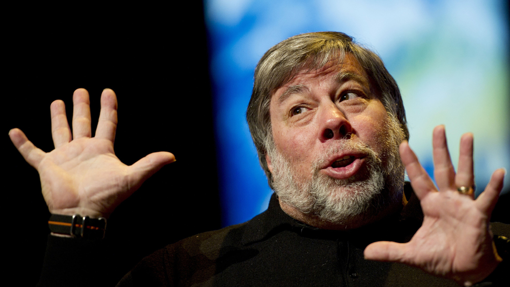 Steve Wozniak, co-fundador da Apple - 18/11/2010