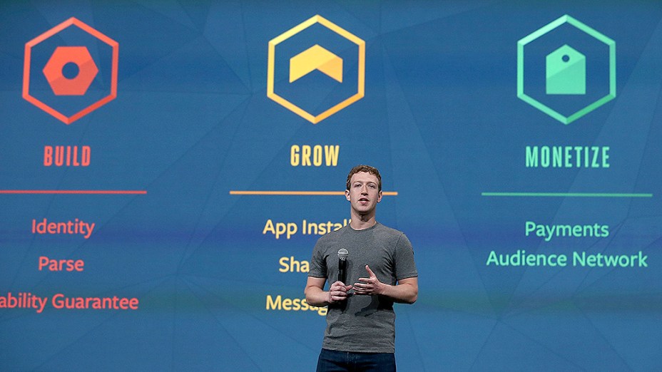 O discurso de Zuckerberg foi acompanhado por mais de 2.000 desenvolvedores em São Francisco