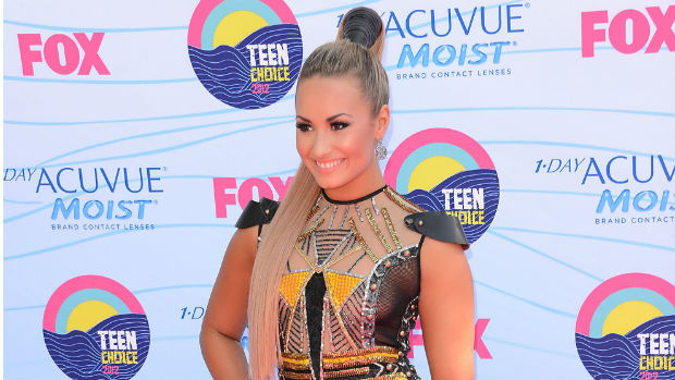 Demi Lovato no Teen Choice Awards, em 2012