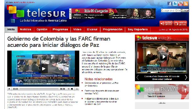 Telesur afirma que Colômbia e Farc firmaram acordo para iniciar diálogos de paz: verdade ou mais um golpe da publicidade chavista?