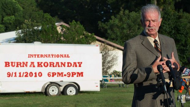 O pastor americano Terry Jones. Religioso queria queimar exemplares do Corão... de novo