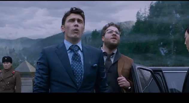 James Franco e Seth Rogen em cena de The Interview