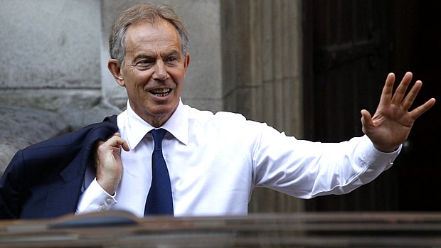 Tony Blair chega à Alta Corte de Londres