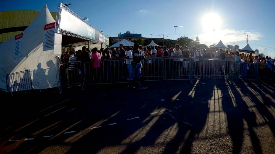 UFC em Goiânia: a chegada do público à arena