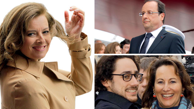 PANCADÃO - Crise político-familiar: Valérie tripudia, Hollande segura a pose, no Eliseu, e o filho Thomas e a mãe agredida se revoltam