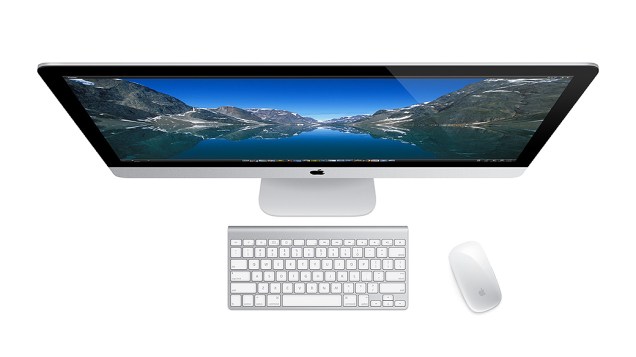O novo iMac, anunciado em 2013, ganhou bordas com espessura de apenas 5 milímetros