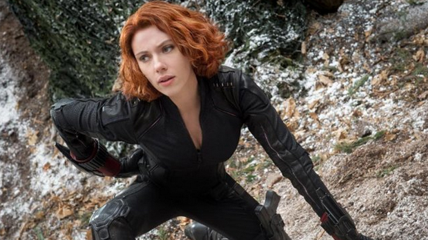 Viúva Negra (Scarlett Johansson) em Vingadores: Era de Ultron