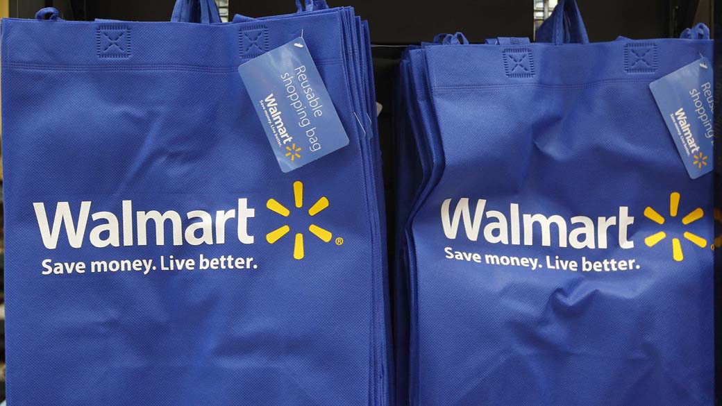 Sacolas reutilizáveis do Walmart, nos Estados Unidos