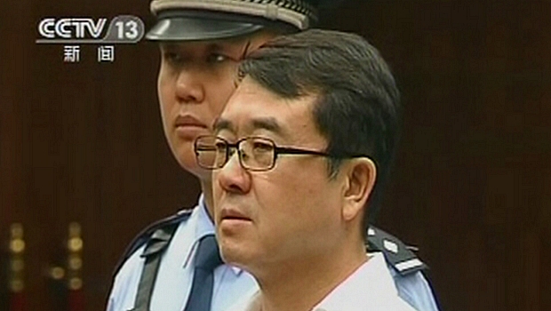 Wang Lijun, o ex-policial que detonou o maior escândalo político dos últimos anos na China, durante julgamento