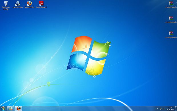 Área de trabalho do Windows 7: atenção à barra de tarefas e à customização do visual