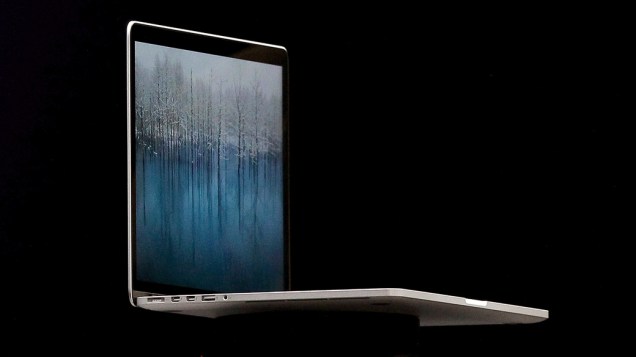 Novo MacBook Pro apresentado durante a WWDC, em São Francisco