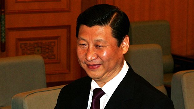 O vice-presidente chinês Xi Jinping, em 2008
