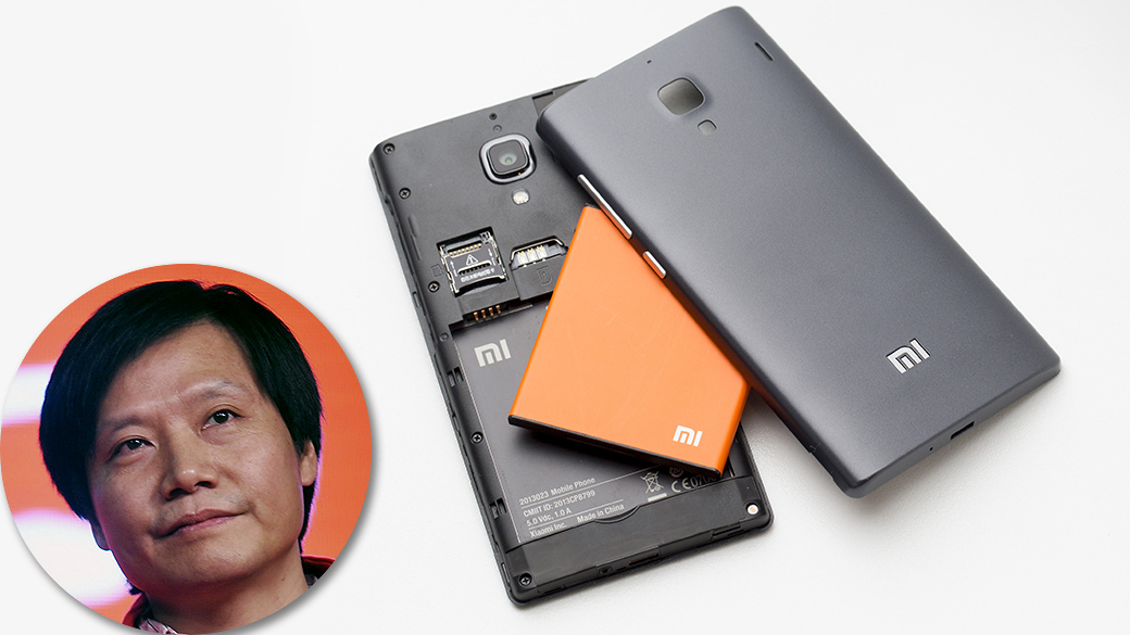 Xiaomi e o fundador, Lei Jun