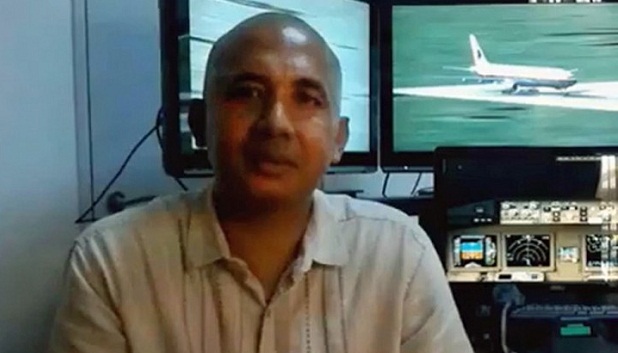 O piloto Zaharie Ahmad Shah