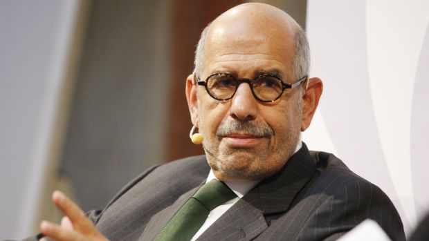 Mohamed ElBaradei, que pode reunir os grupos em um esforço coordenado para derrubar a ditadura no Egito
