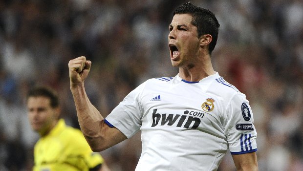 Cristiano Ronaldo marcou um dos gols da goleada do Real Madrid