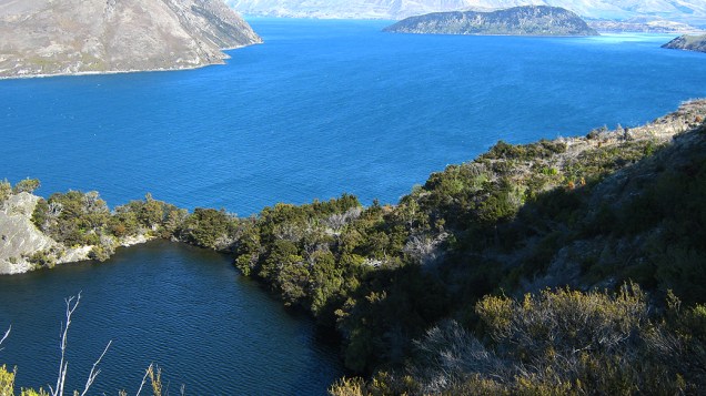 Mou Waho, Nova Zelândia - A ilha está localizada no centro do Lago Wanaja, no sul do país