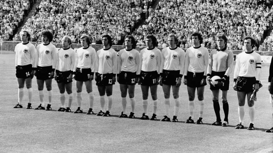 Alemanha 2 x 1 Holanda, finalíssima da Copa do Mundo de 1974, no Estádio Olímpico de Munique