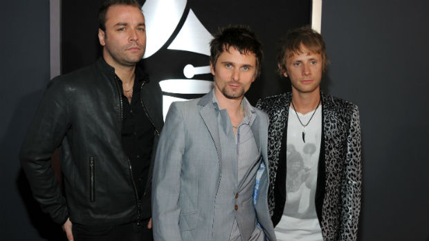 Os integrantes da banda britânica Muse, escolhida para compor o tema oficial das Olimpíadas de Londres