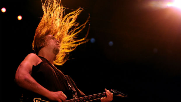 Jeff Hanneman, guitarrista da banda Slayer, que vem ao Rock in Rio