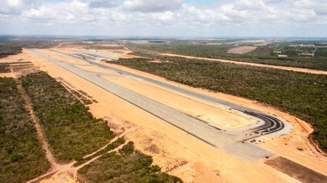 Construção do Aeroporto Internacional São Gonçado do Amarante, na região metropolitana de Natal