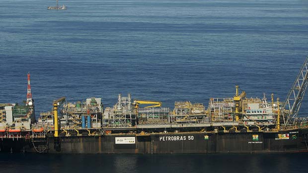 Plataforma petrolífera da Petrobras