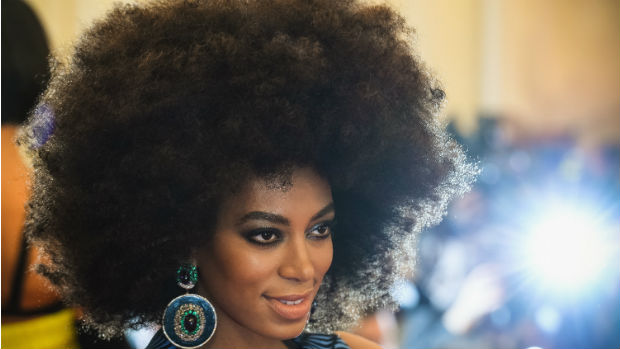 A cantora Solange Knowles, irmã de Beyoncé