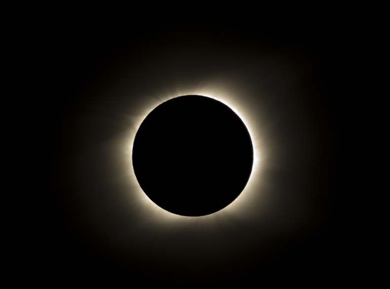 Eclipse Solar - Eclipse total do Sol