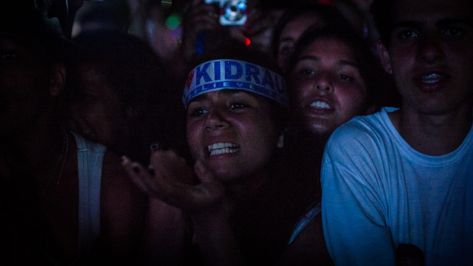 Justin Bieber se apresenta na Arena Anhembi, em São Paulo