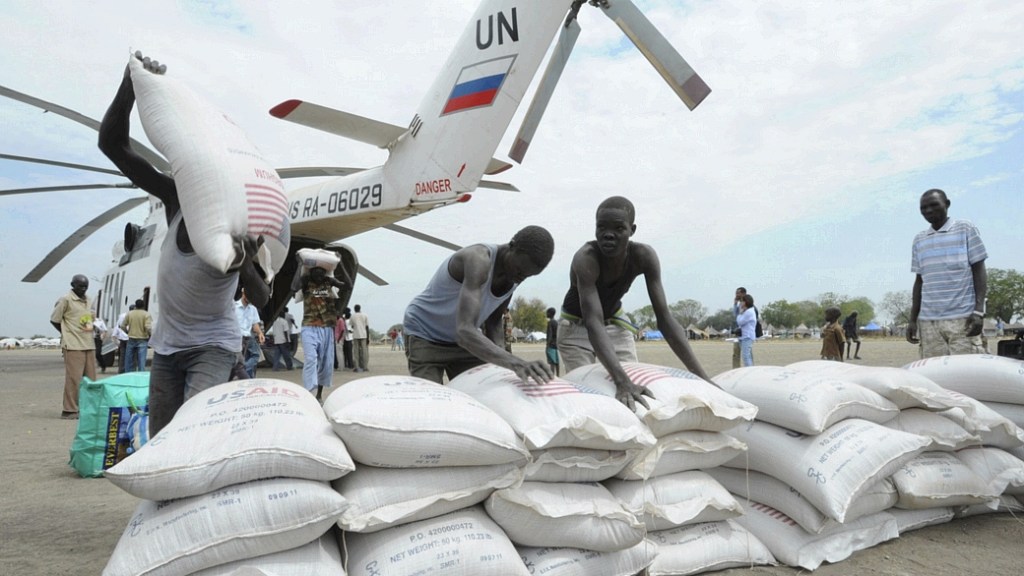 Ajuda da ONU chega ao Sudão do Sul: país abriga dezenas de milhares de refugiados do conflito nos estados de Nilo Azul e Kordofan do Sul