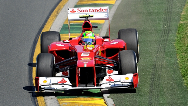 Desempenho do carro da Ferrari não agradou Felipe Massa
