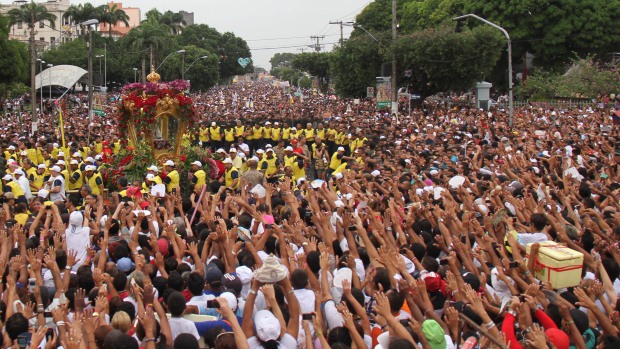 O Círio de Nazaré é a mais tradicional festa religiosa do Pará