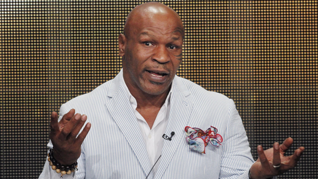 O ex-boxeador Mike Tyson: promessa de se livrar das drogas