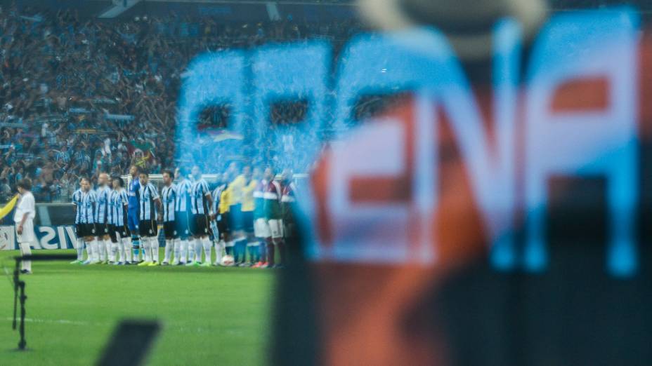 Grêmio e Fluminense empataram em 0 a 0 em jogo tenso na Arena em Porto Alegre