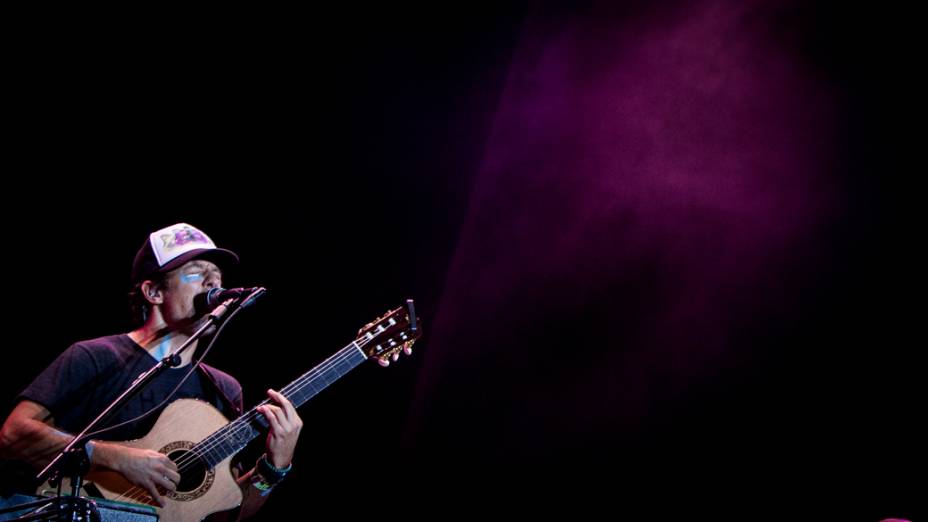 Jason Mraz se apresenta em São Paulo durante Circuito Banco do Brasil, no Campo de Marte