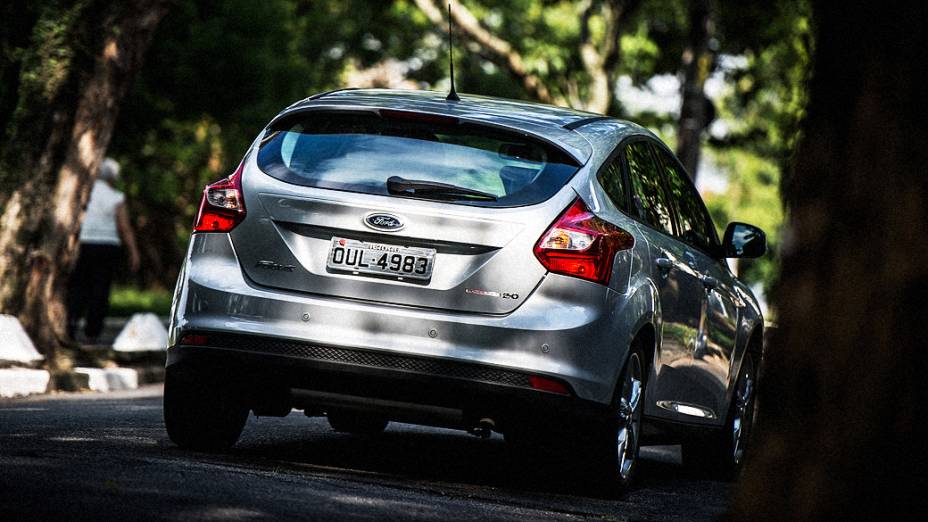 O novo Ford Focus: bem equipado e, apesar dos 178 cv, bem comportado