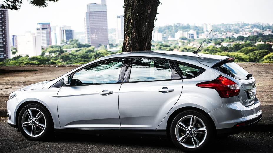 O novo Ford Focus: bem equipado e, apesar dos 178 cv, bem comportado