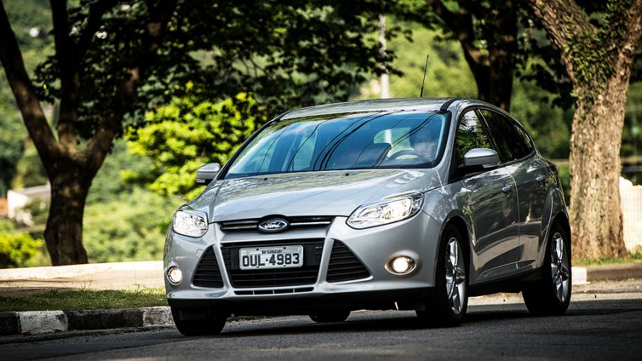 O novo Ford Focus: bem equipado e, apesar dos 178 cv, bem comportado