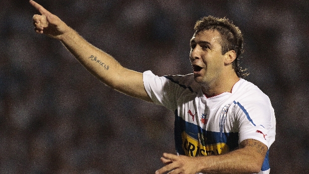 Lucas Pratto fez os dois gols do Universidad Católia contra o Grêmio