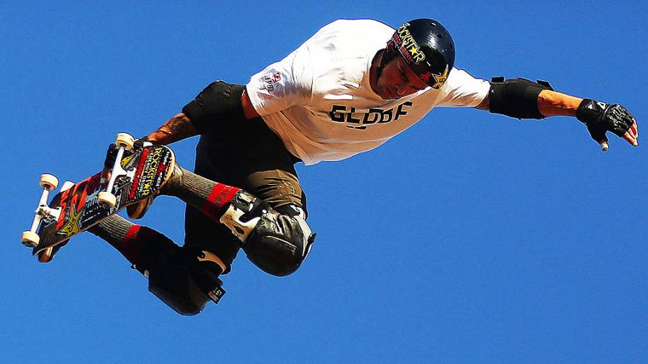 O americano Elliot Sloan levou a prata nos X Games em Foz do Iguaçu