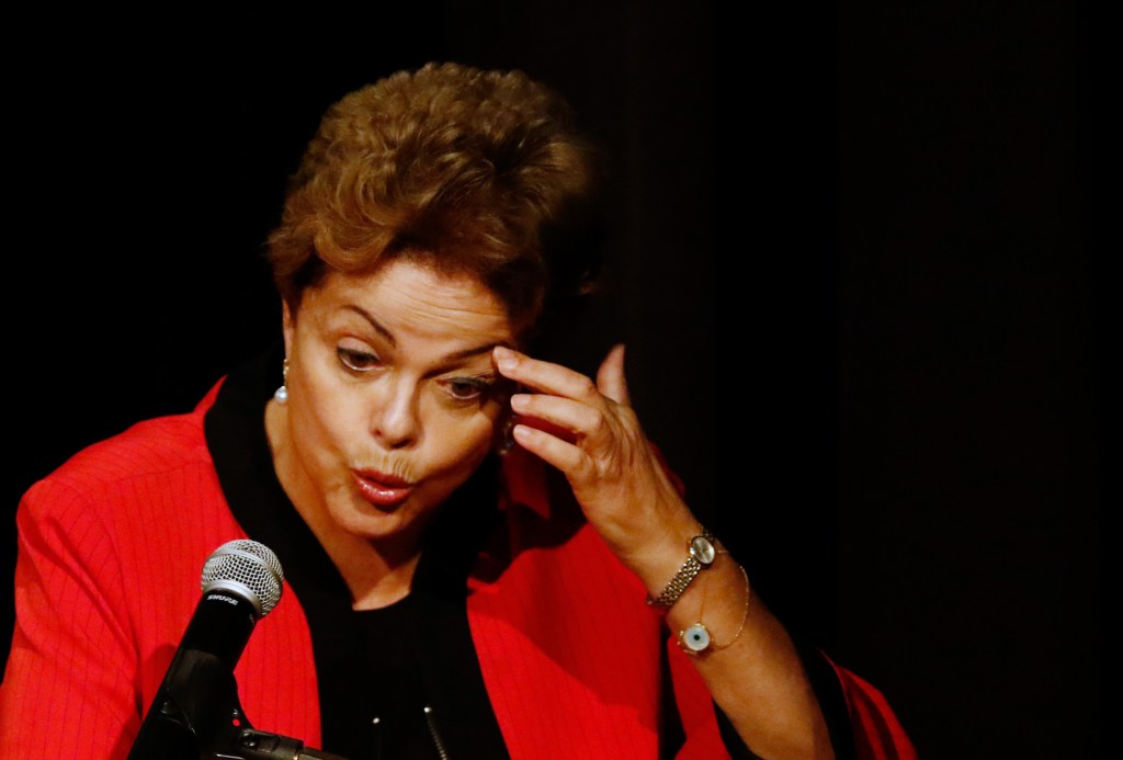 Dilma Rousseff, no congresso do PCdoB: conservadorismo perigoso