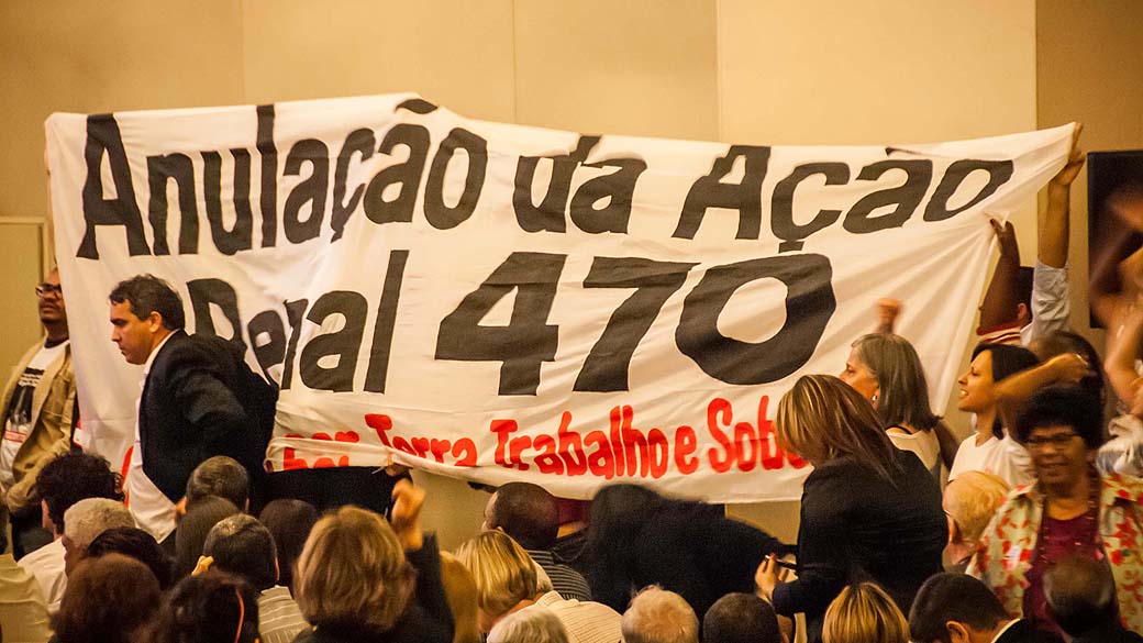 5º Congresso do Partido dos Trabalhadores (PT), em evento realizado no Centro de Convenções Brasil 21, em Brasília (DF), na noite desta quinta-feira (12)