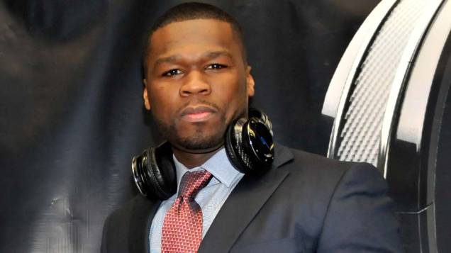O rapper 50 Cent em Las Vegas