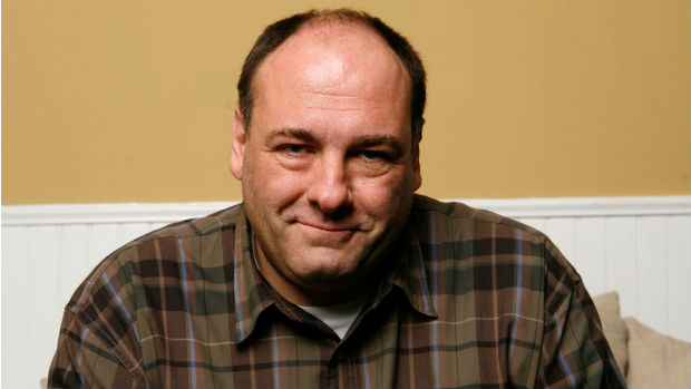 O ator James Gandolfini, que interpretava Tony Soprano na série <em>Os Sopranos</em>, da HBO