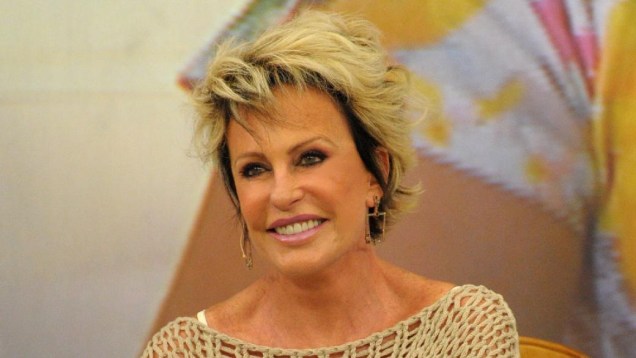 A apresentadora Ana Maria Braga
