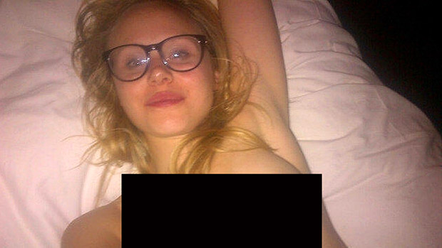 A atriz canadense Alison Pill: 'Ups, escapou!'