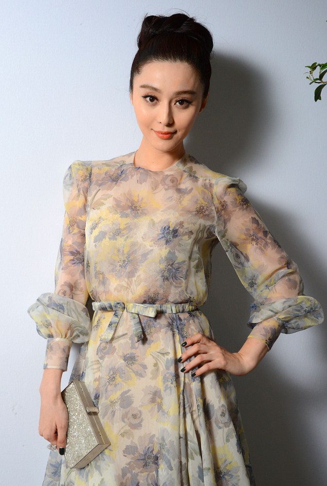 A atriz, cantora e produtora chinesa Fan Bingbing