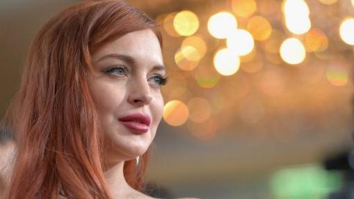 A atriz Lindsay Lohan em evento em Beverly Hills, na Califórnia, em 20 de novembro